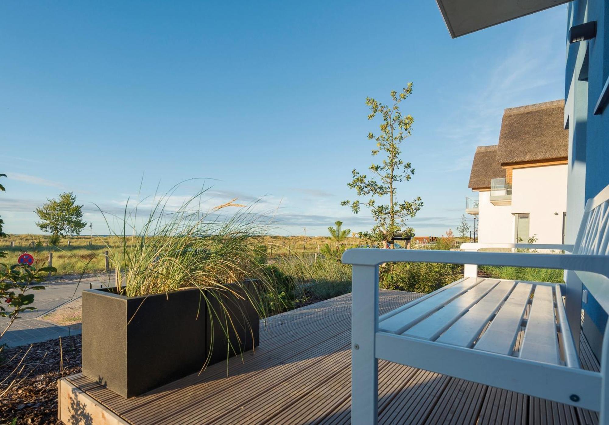 Ostsee - Reetdachhaus Nr 36 "Warder" Im Strand Resort ハイリゲンハーフェン エクステリア 写真