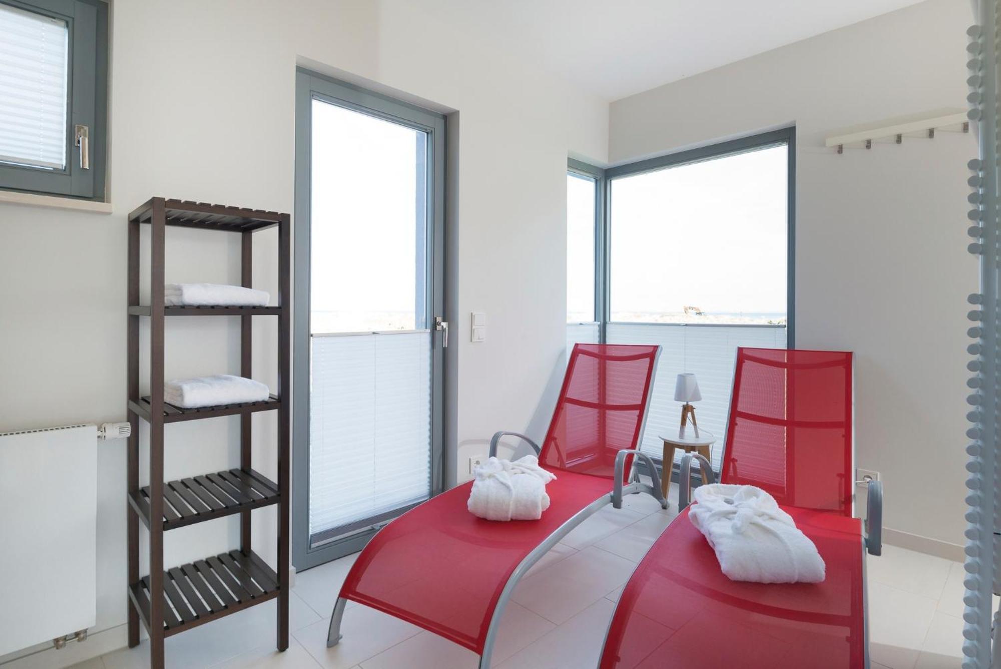Ostsee - Reetdachhaus Nr 36 "Warder" Im Strand Resort ハイリゲンハーフェン エクステリア 写真